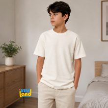 تیشرت پسرانه دورس پنبه کبریتی