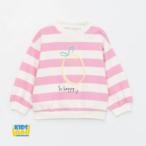 دورس دخترانه ال‌سی‌وایکیکی طرح لیمو راه‌راه مناسب ۳ تا ۶ سال