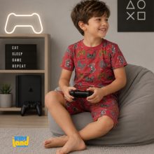 ست تیشرت شلوارک بچگانه برند next