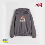 هودی بدون کرک بچگانه برند اچ اند ام H&M